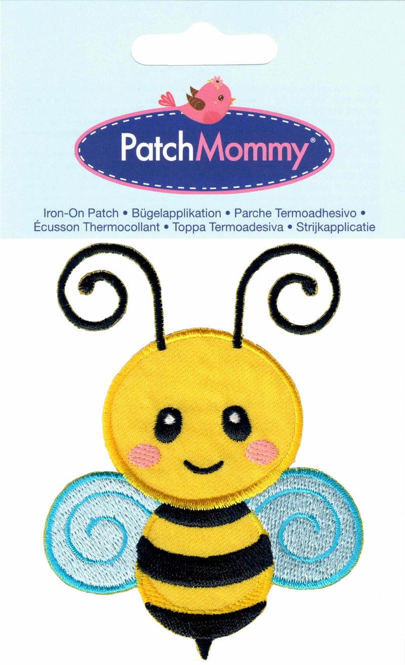 PatchMommy Bee Patch, Iron On/Sew On - Appliques for Kids Children - Image 3
